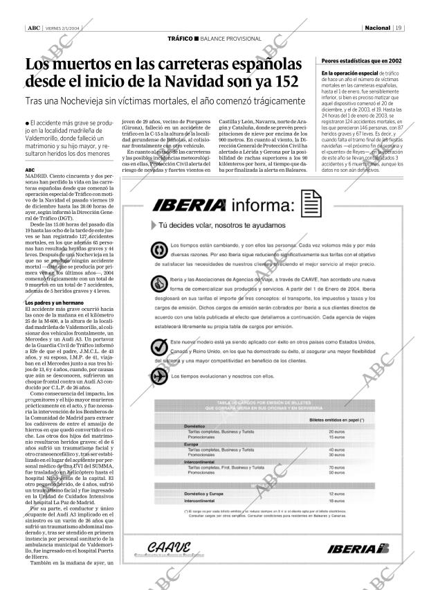 ABC SEVILLA 02-01-2004 página 19