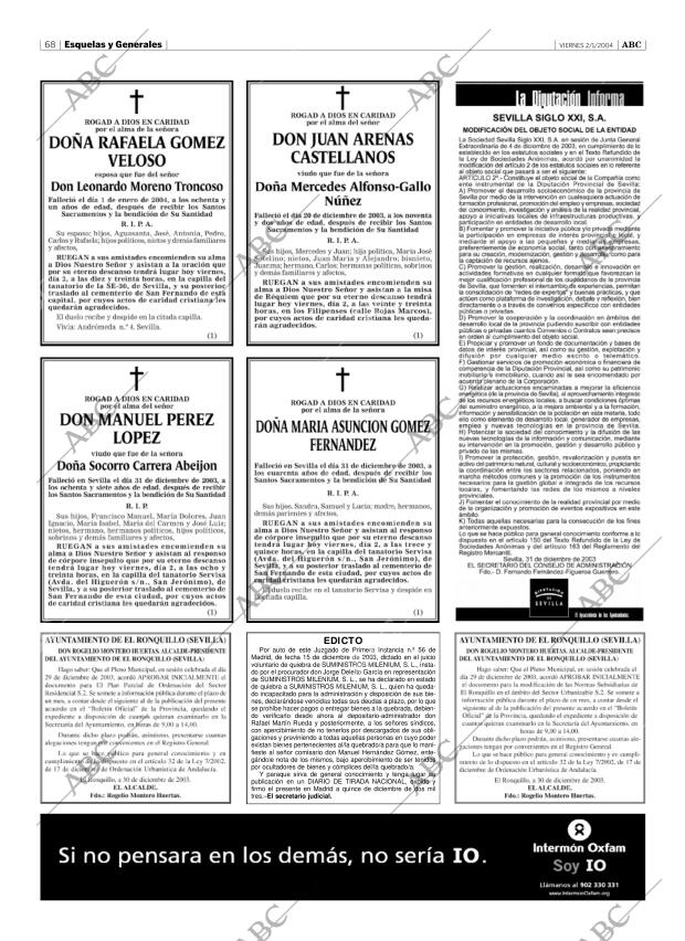 ABC SEVILLA 02-01-2004 página 68