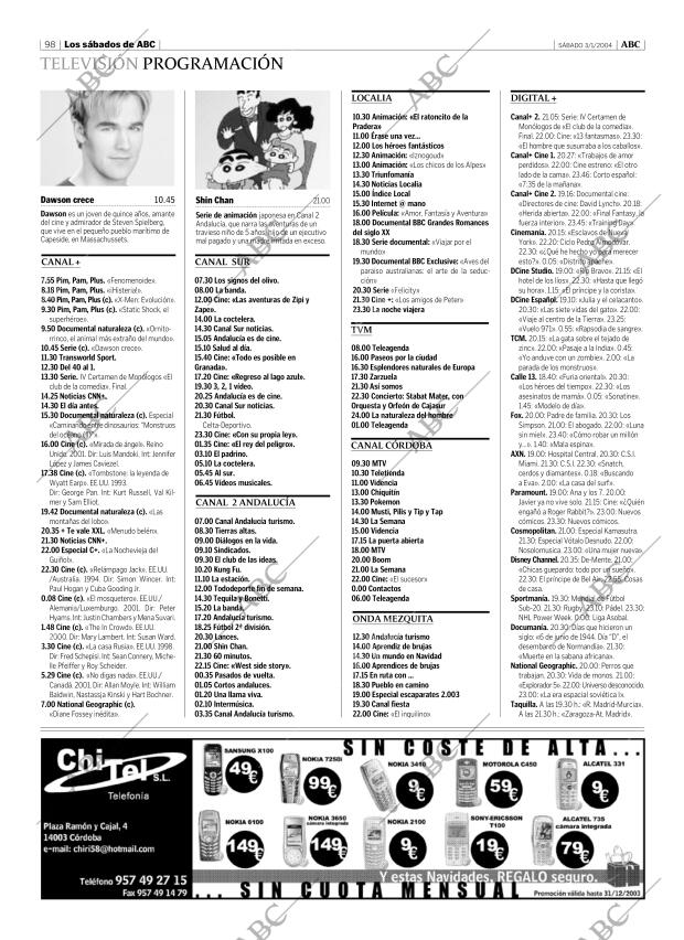 ABC CORDOBA 03-01-2004 página 98