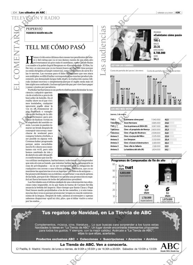 ABC MADRID 03-01-2004 página 104