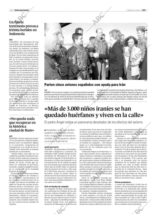 ABC MADRID 03-01-2004 página 22