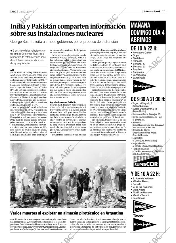 ABC MADRID 03-01-2004 página 27
