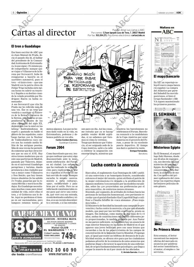 ABC MADRID 03-01-2004 página 8