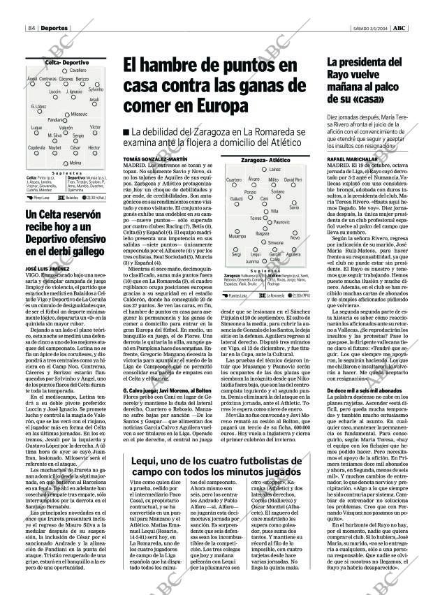 ABC MADRID 03-01-2004 página 84