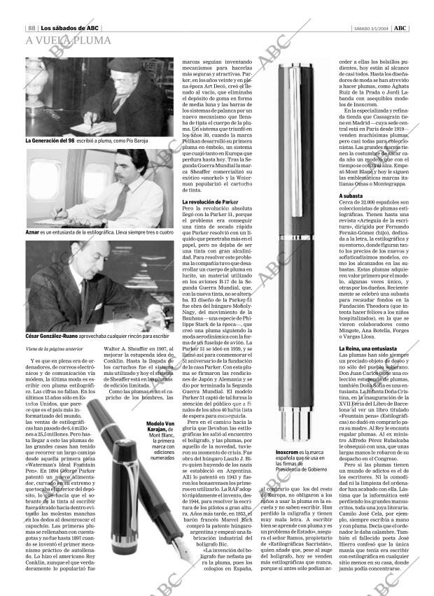 ABC MADRID 03-01-2004 página 88