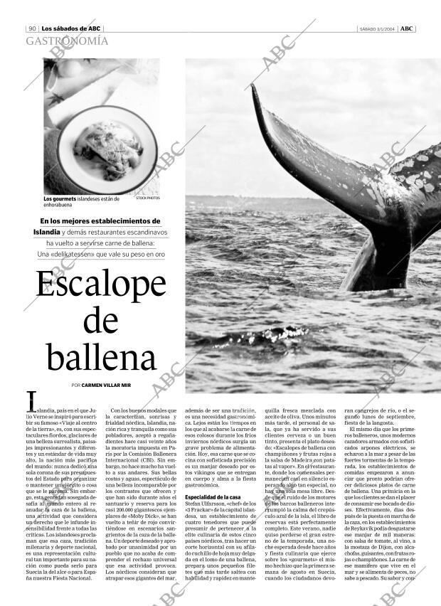 ABC MADRID 03-01-2004 página 90