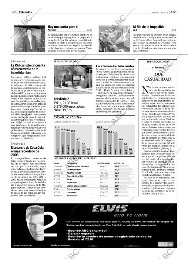 ABC MADRID 04-01-2004 página 100