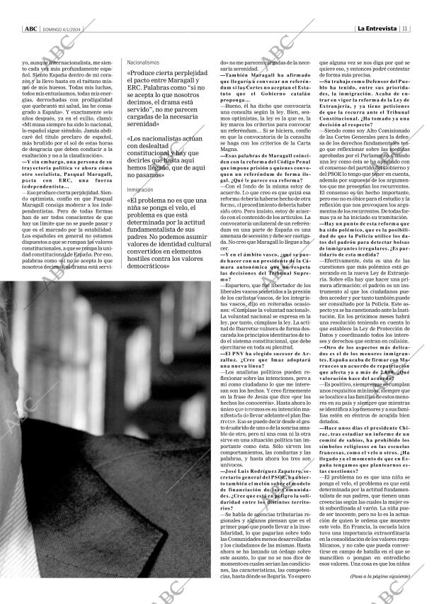 ABC MADRID 04-01-2004 página 11