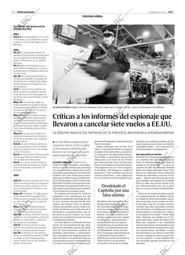 ABC MADRID 04-01-2004 página 24