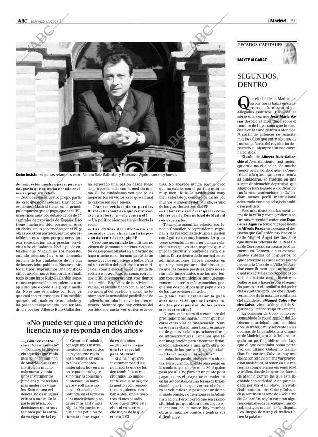 ABC MADRID 04-01-2004 página 39