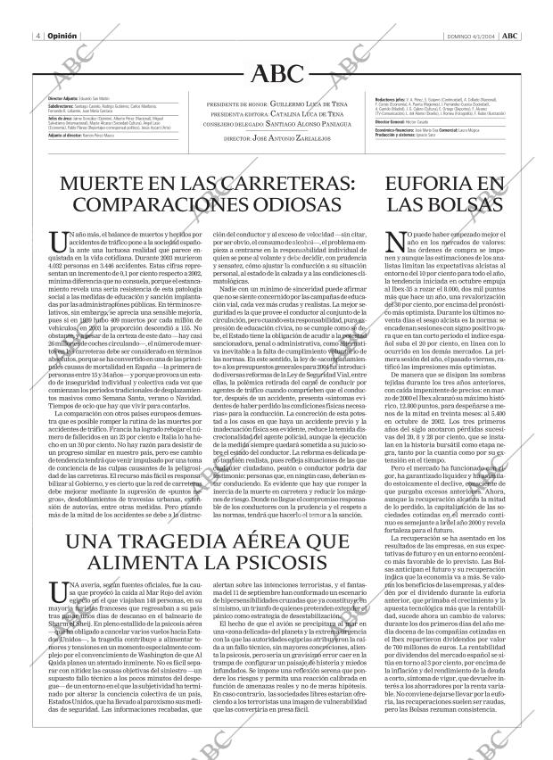 ABC MADRID 04-01-2004 página 4