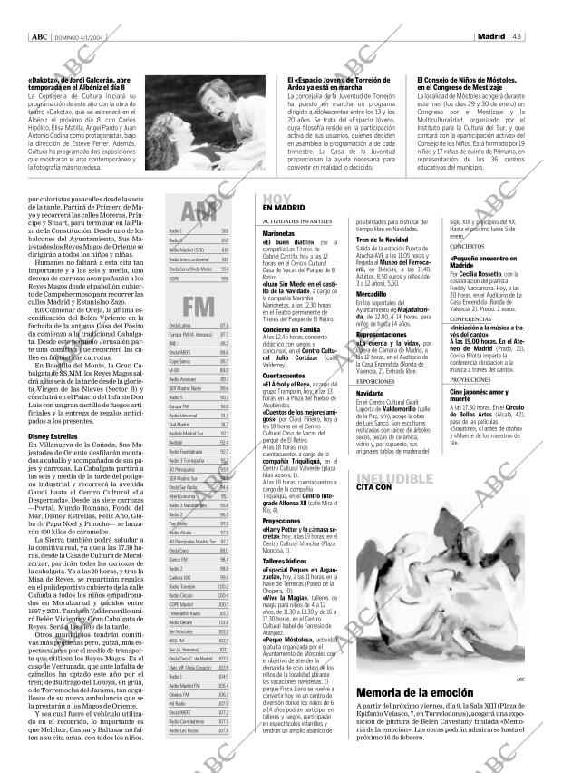 ABC MADRID 04-01-2004 página 43