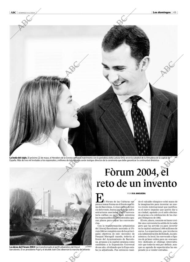 ABC MADRID 04-01-2004 página 49
