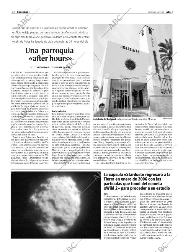 ABC MADRID 04-01-2004 página 62