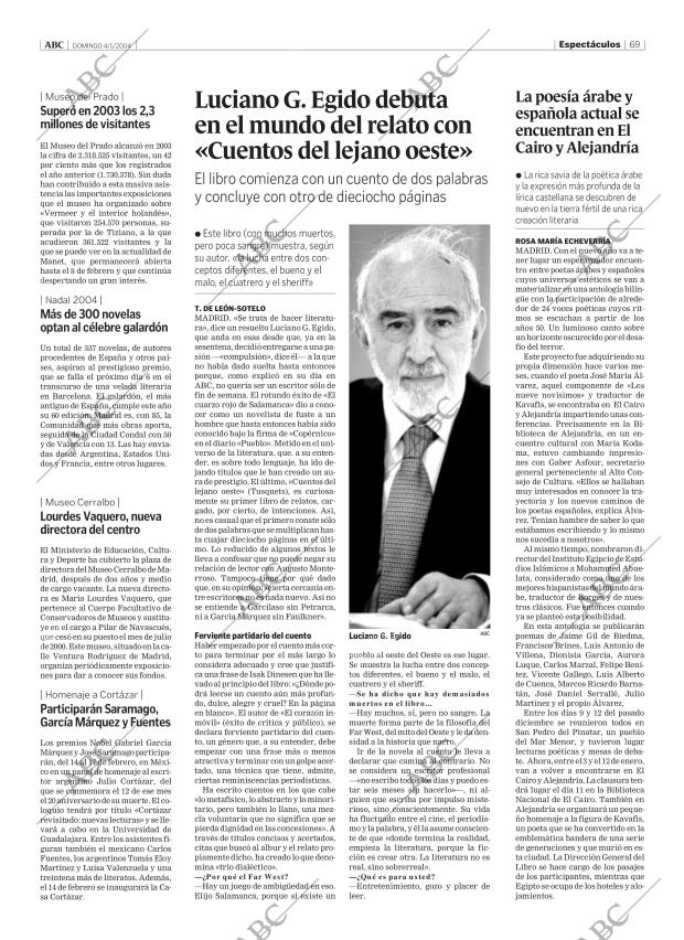 ABC MADRID 04-01-2004 página 69