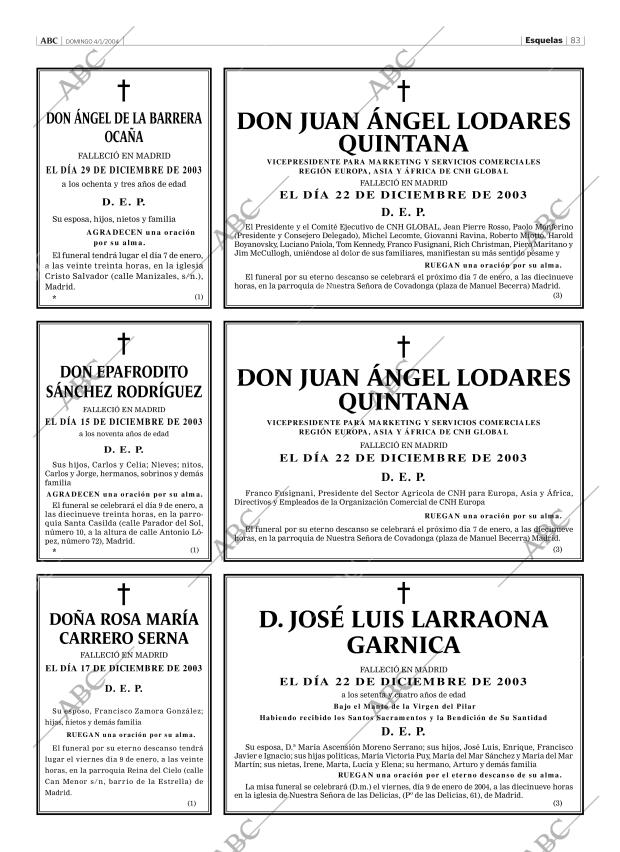 ABC MADRID 04-01-2004 página 83
