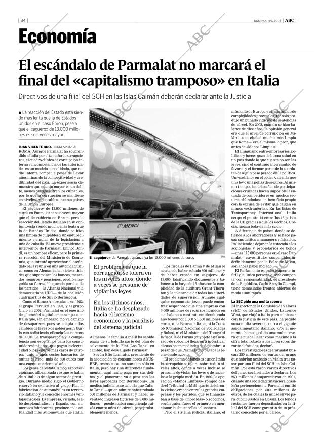 ABC MADRID 04-01-2004 página 84