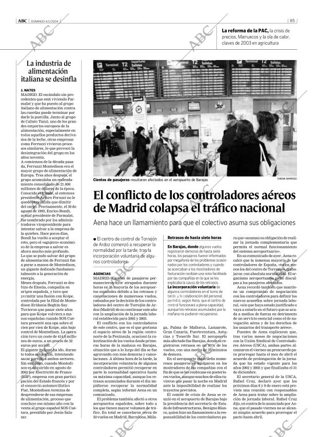 ABC MADRID 04-01-2004 página 85