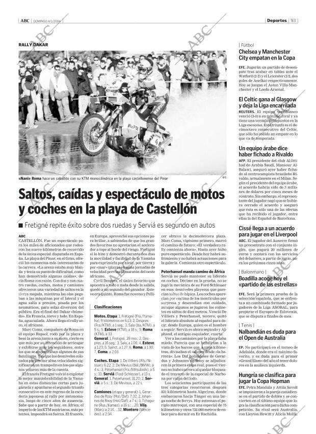 ABC MADRID 04-01-2004 página 93