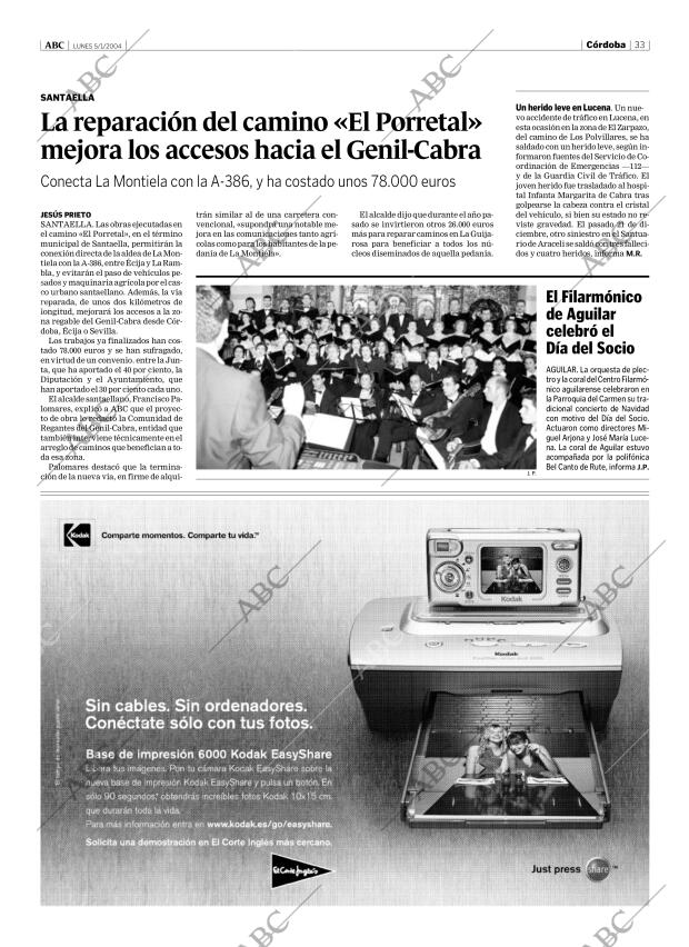 ABC CORDOBA 05-01-2004 página 33