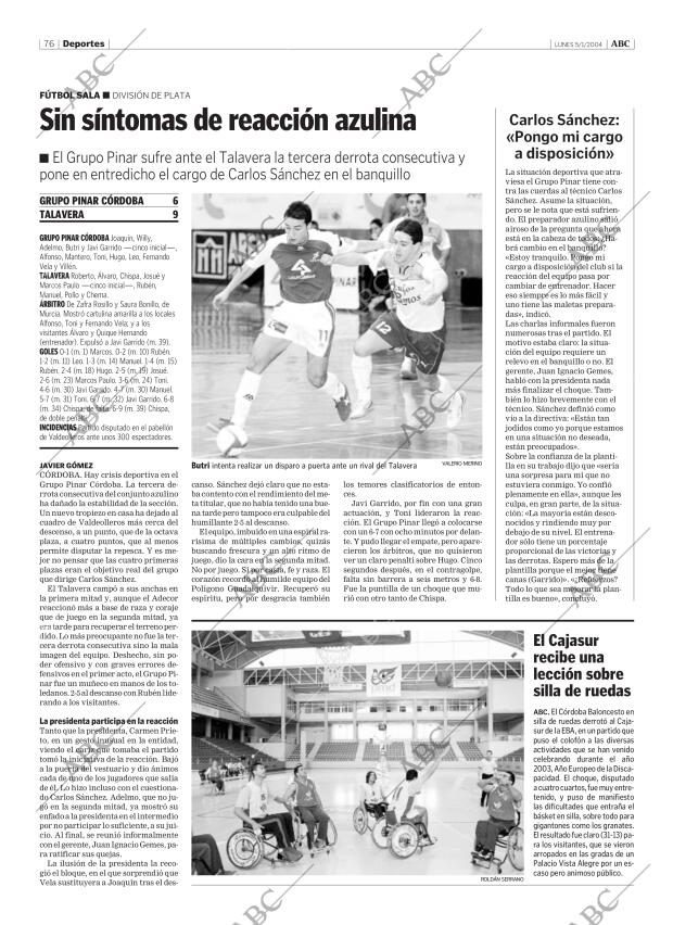 ABC CORDOBA 05-01-2004 página 76