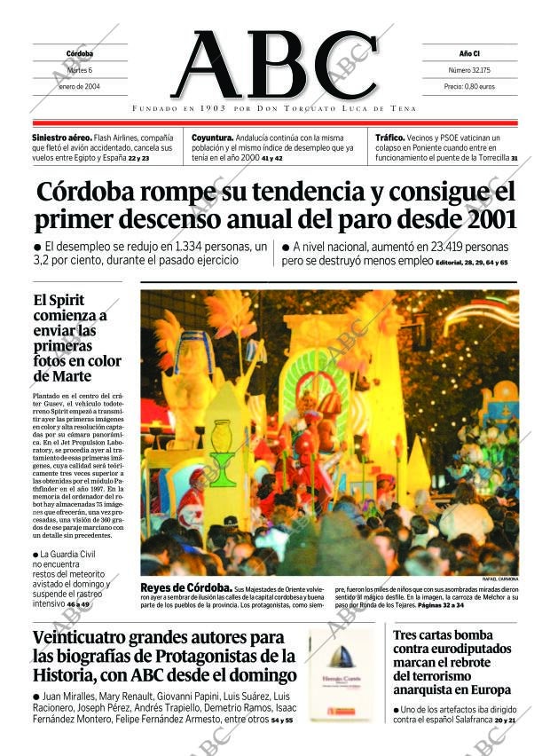 ABC CORDOBA 06-01-2004 página 1