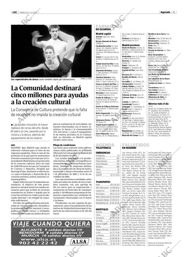 ABC MADRID 07-01-2004 página 41