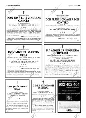 ABC MADRID 07-01-2004 página 72