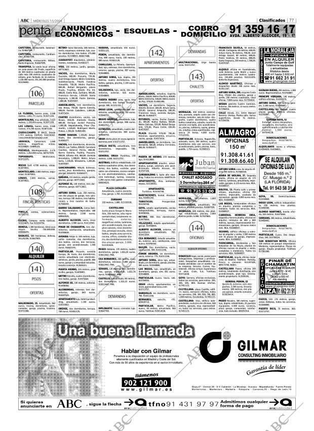 ABC MADRID 07-01-2004 página 77