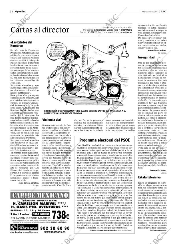 ABC MADRID 07-01-2004 página 8