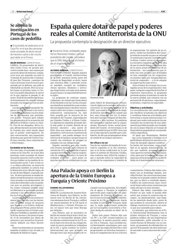 ABC MADRID 10-01-2004 página 24