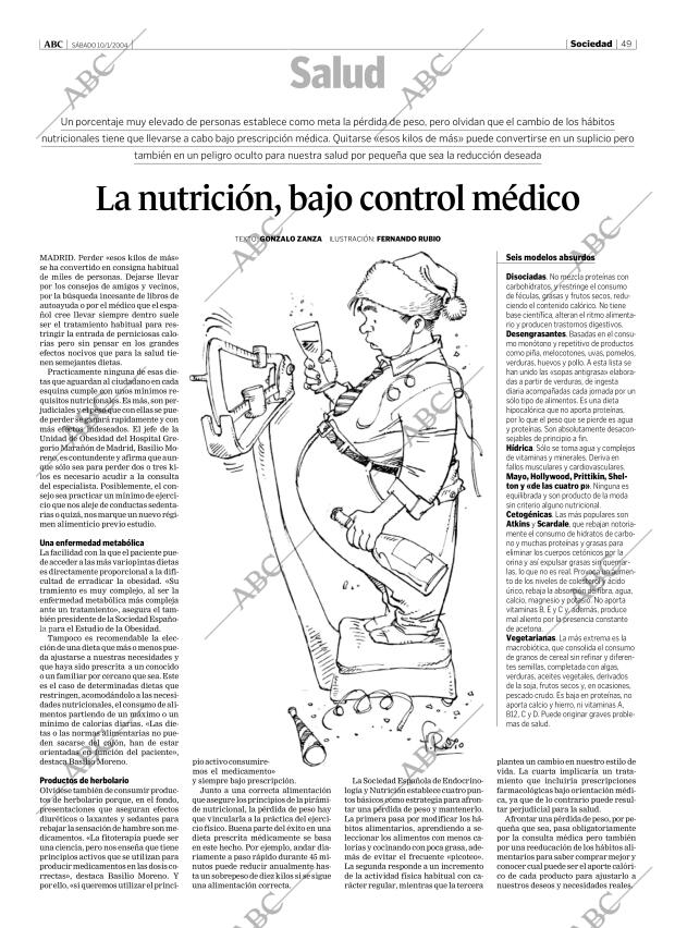 ABC MADRID 10-01-2004 página 49