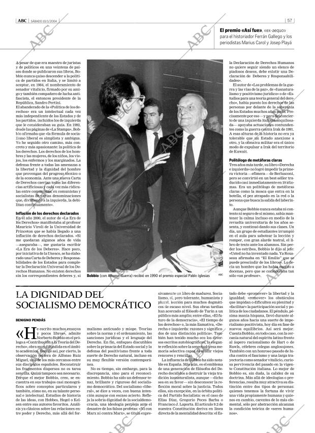 ABC MADRID 10-01-2004 página 57