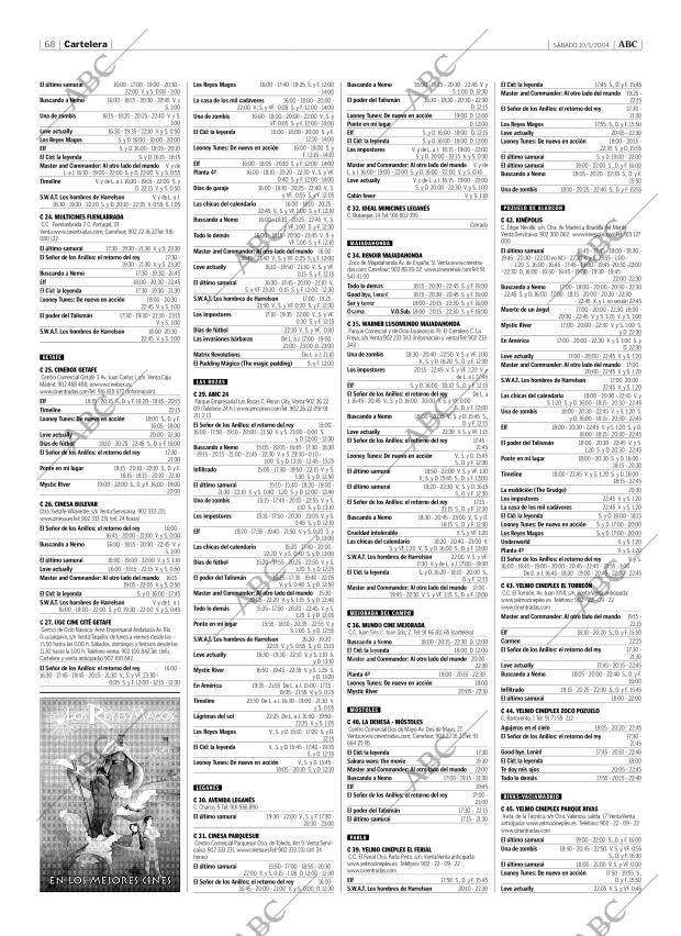 ABC MADRID 10-01-2004 página 68