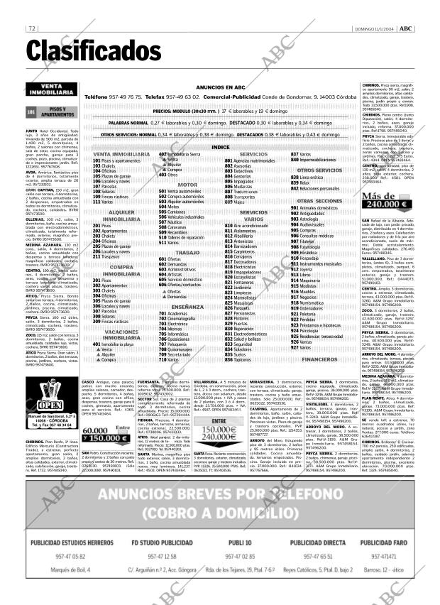 ABC CORDOBA 11-01-2004 página 72