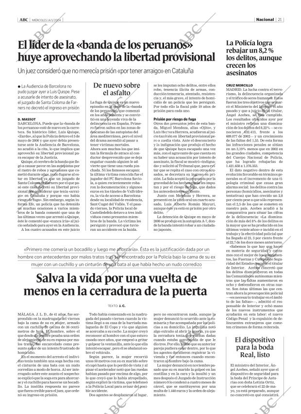 ABC CORDOBA 14-01-2004 página 21