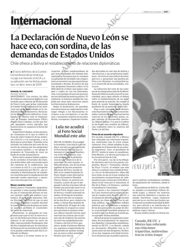 ABC CORDOBA 14-01-2004 página 22