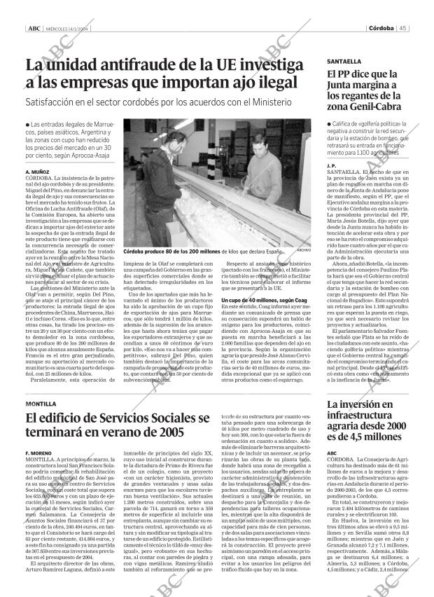 ABC CORDOBA 14-01-2004 página 45
