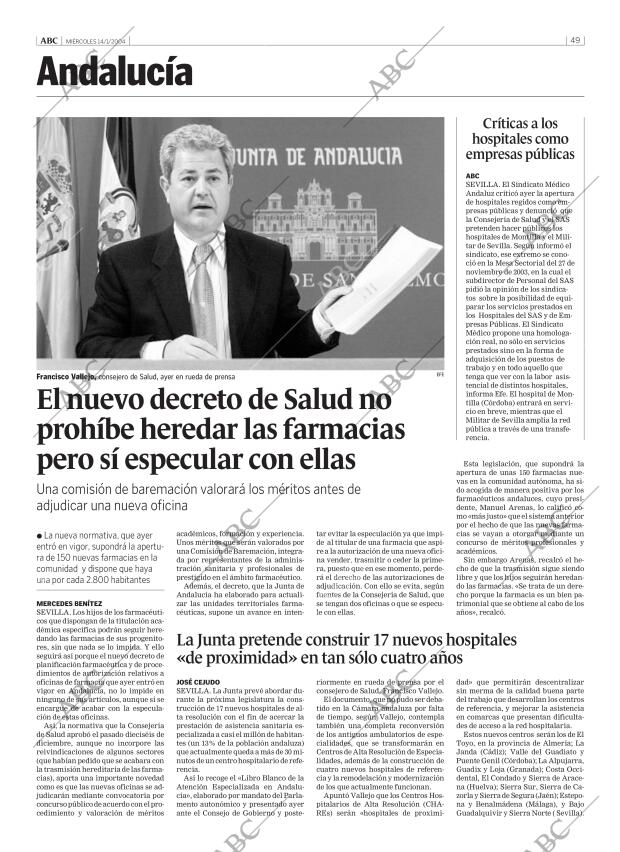 ABC CORDOBA 14-01-2004 página 49