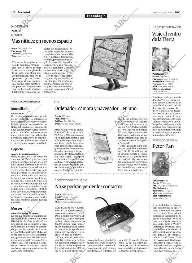 ABC CORDOBA 14-01-2004 página 56