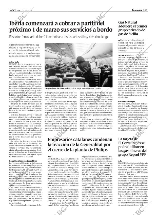 ABC CORDOBA 14-01-2004 página 69