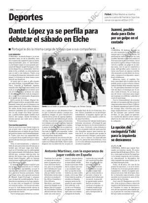 ABC CORDOBA 14-01-2004 página 77