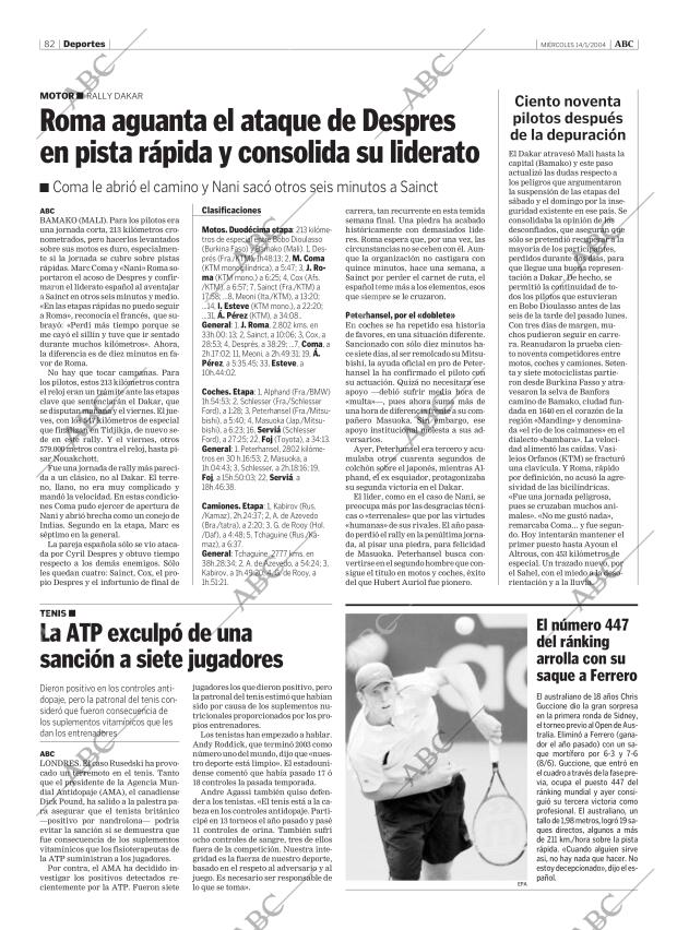 ABC CORDOBA 14-01-2004 página 82