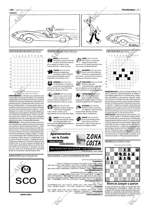 ABC CORDOBA 14-01-2004 página 85