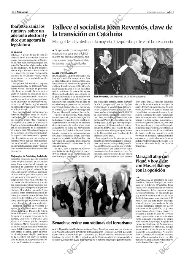 ABC SEVILLA 14-01-2004 página 16