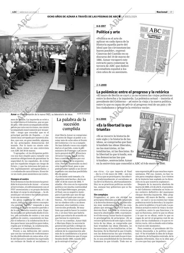 ABC SEVILLA 14-01-2004 página 19