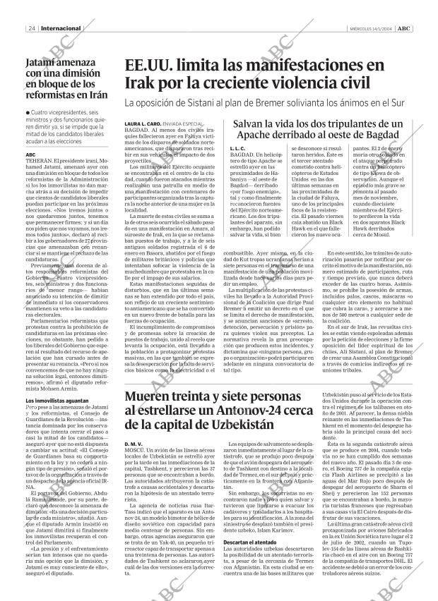 ABC SEVILLA 14-01-2004 página 24