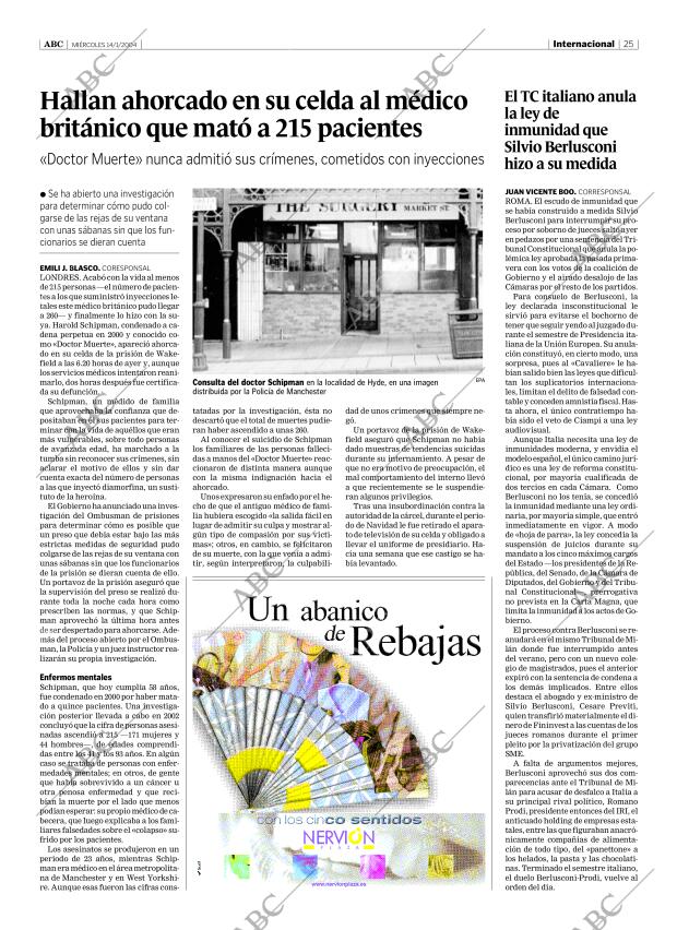 ABC SEVILLA 14-01-2004 página 25