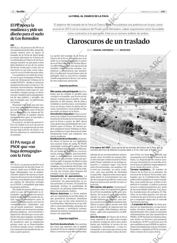 ABC SEVILLA 14-01-2004 página 28