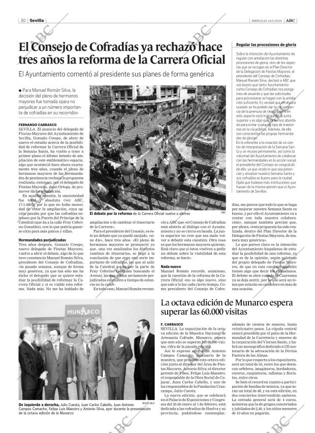 ABC SEVILLA 14-01-2004 página 30